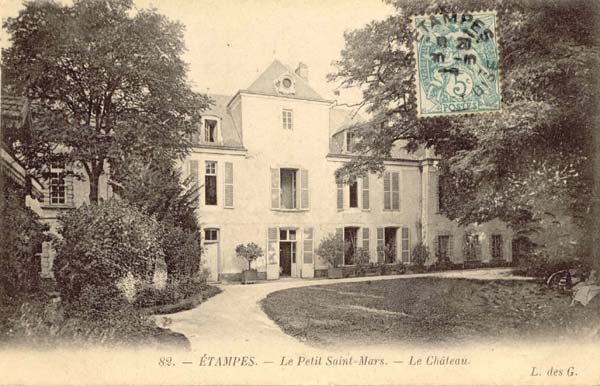 Le Château du Petit-Saint-Mars (carte postale de Louis des Gachons n°82)