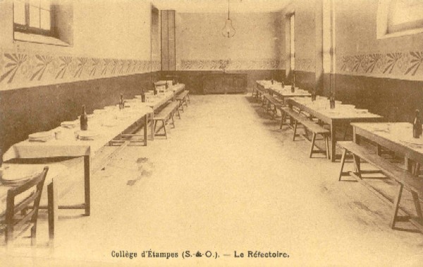 Tourte et Petitin: Le Collège d'Etampes (réfectoire)