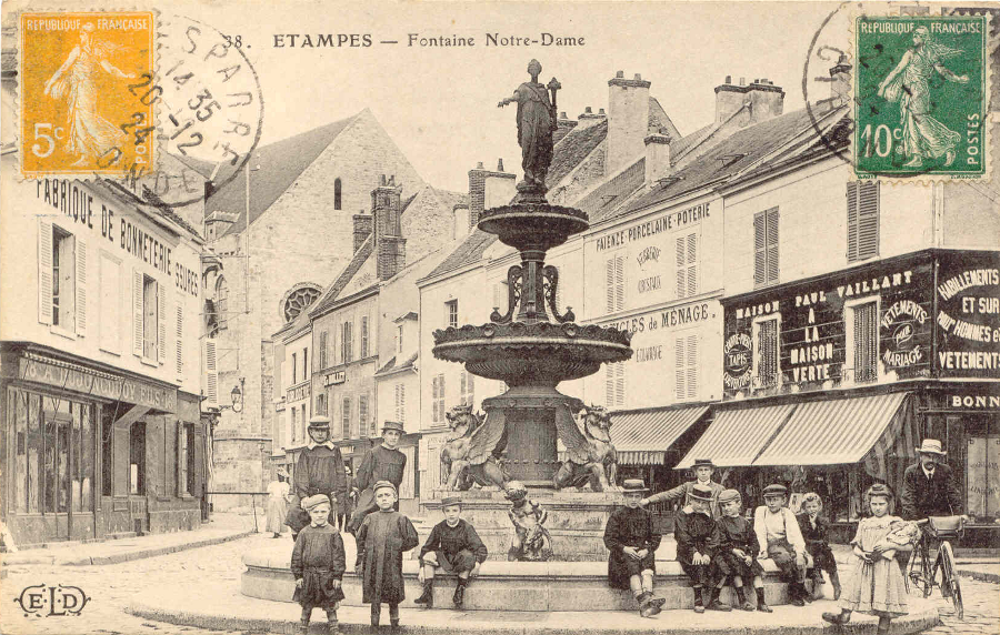 Ernest Le Deley: Fontaine Notre-Dame (1908)