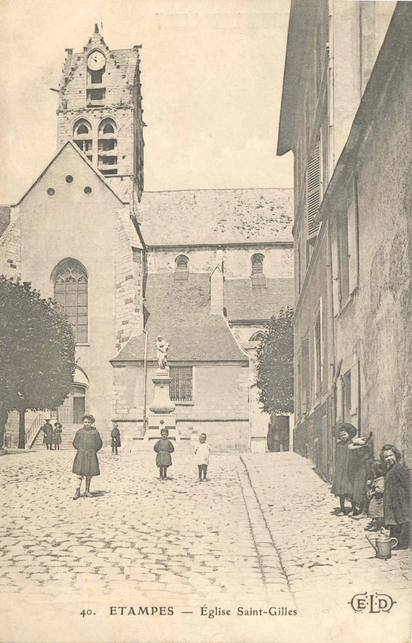Ernest Le Deley: Eglise Saint-Gilles (1908)