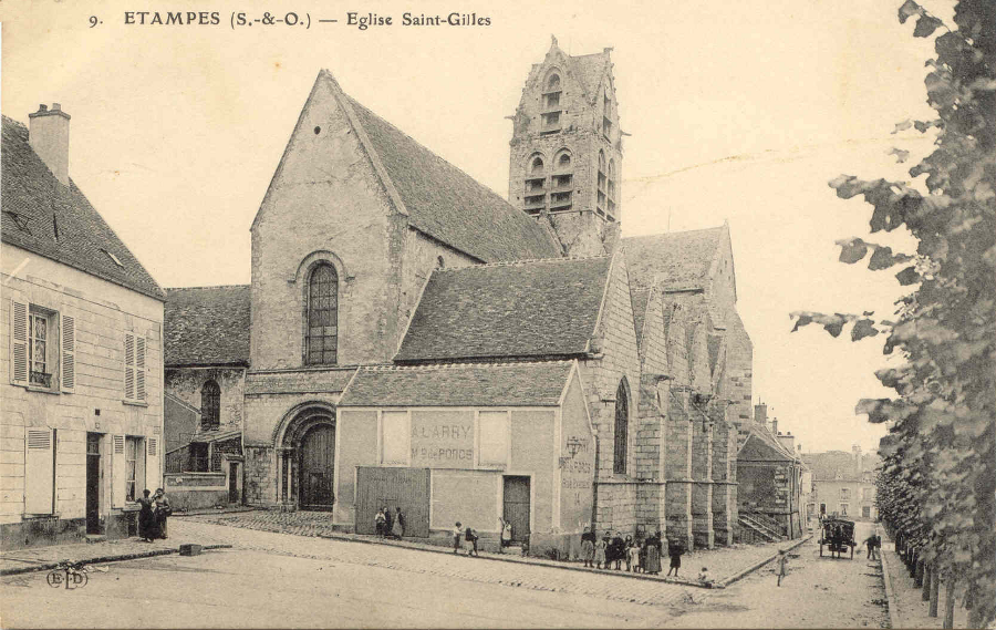 Ernest Le Deley: Eglise Saint-Gilles (1912)