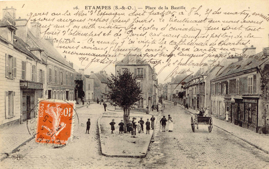 Ernest Le Deley: Place de la Bastille (1912)