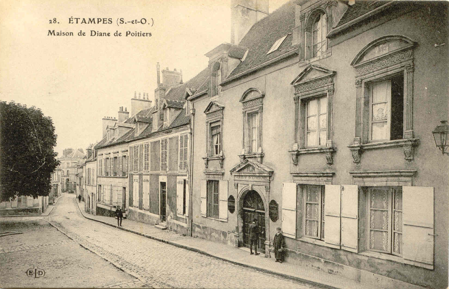 Ernest Le Deley: Maison de Diane de Poitiers (1912)