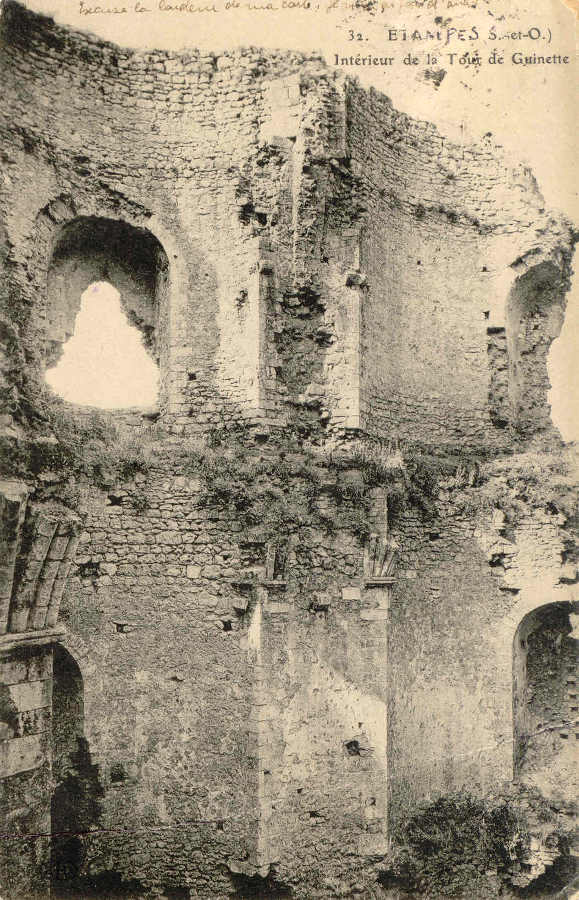 Ernest Le Deley: Intérieur de la Tour de Guinette (1912)