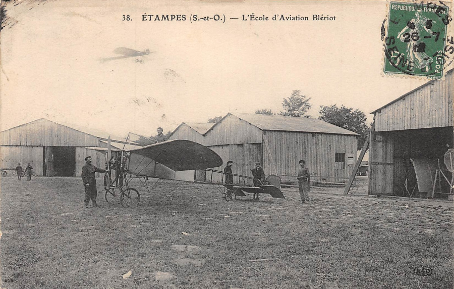 Ernest Le Deley: L'Ecole d'Aviation Blériot (1912)