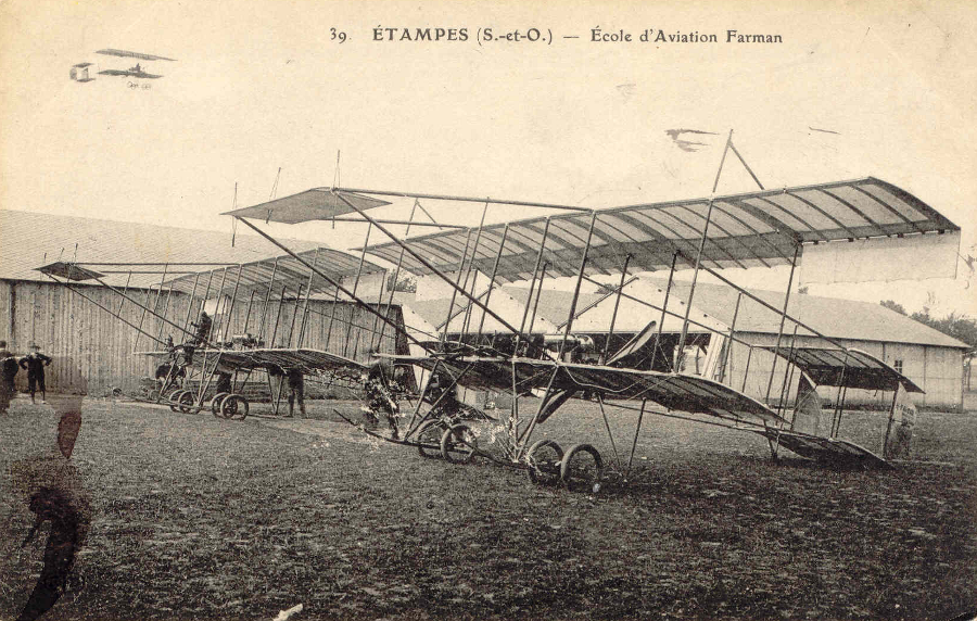 Ernest Le Deley: L'Ecole d'Aviation Farman (1912)