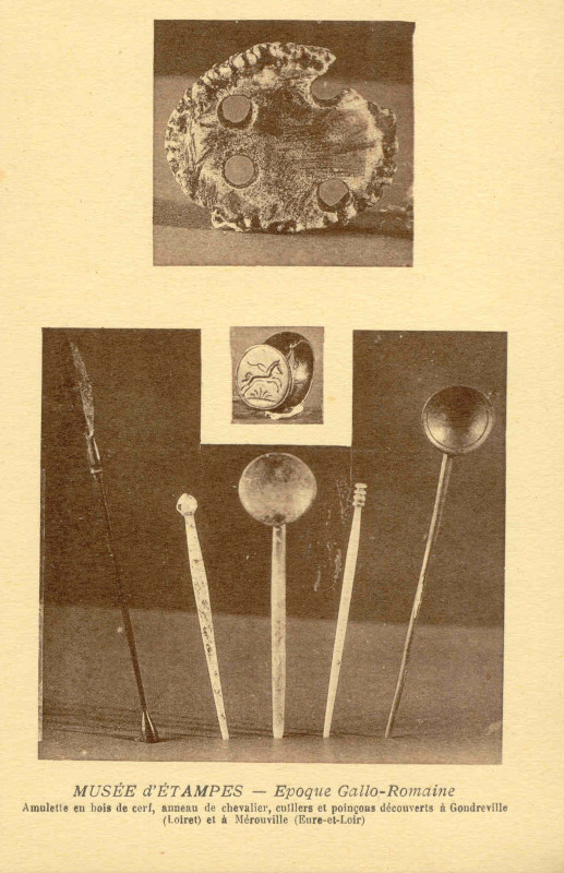 Le Musée d'Etampes en 1932 (dix cartes postales)