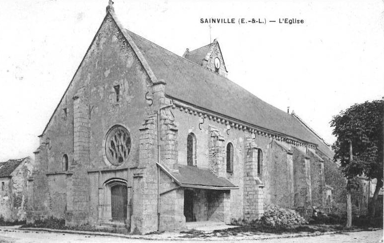 L'église de Sainville