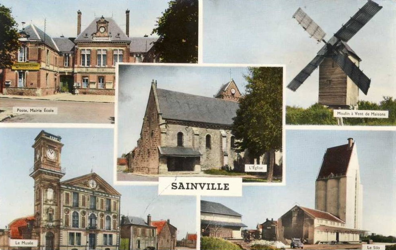 Cinq vues de Sainville