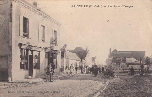 Rue de la Porte d'Etampes à Sainville