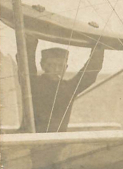 Carte-photo du mécanicien aéronautique Henri Bonnard (Etampes, 1er juin 1916)